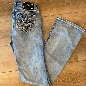 Barely worn miss me jeans